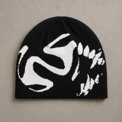 Urban Ink Graphic Knit Beanie