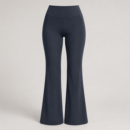 Sculpted High-Waist Flare Leggings