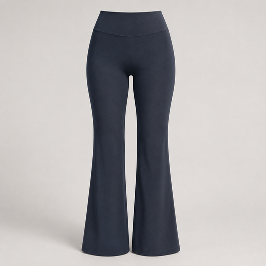 Sculpted High-Waist Flare Leggings