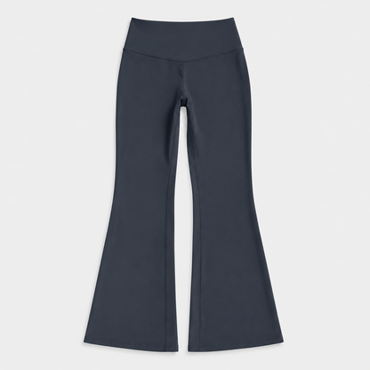 Sculpted High-Waist Flare Leggings